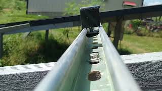 DIY Unistrut Solar Panel Rail Mid and End Clamps [upl. by Trebmal]