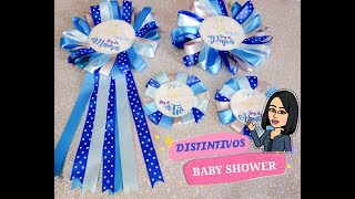 Distintivos para Baby Shower Ideas para Baby Shower [upl. by Brechtel]