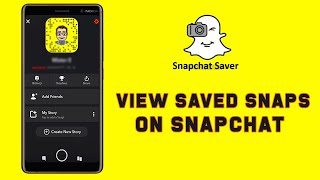 How To View Saved Snaps On Snapchat [upl. by Otiv149]