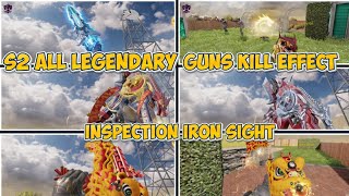 S2 Legendary Fennec Unique Feature And Inspection  All Legendary Guns Gameplay  Kill Effect  Codm [upl. by Cleopatra583]