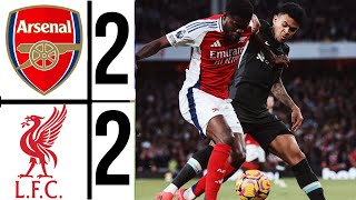 🔴 Arsenal Vs Liverpool 22 All Goals and Extended Highlights ✓ premierleague 202425 [upl. by Hufnagel]