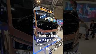 Karsan EJest na targach Euro Bus Expo 2024 w Birmingham Więcej na httpstransinfoplinfobus [upl. by Binette]