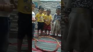 DAY 25 anganwadi andar bahar ka game karte bacche [upl. by Elana754]