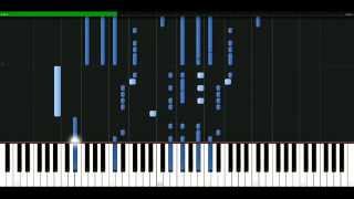 Rihanna  Fading Piano Tutorial Synthesia  passkeypiano [upl. by Matronna89]