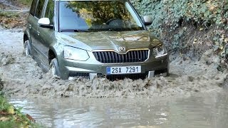 Skoda YETI 4x4 OffRoad Test [upl. by Anelrats]