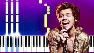 Harry Styles  Golden Piano Tutorial [upl. by Aivatnuhs]