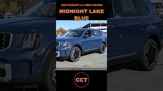 2023 Kia Telluride Color Options shorts [upl. by Eirbua439]