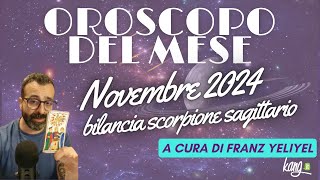 OROSCOPO DEL MESE NOVEMBRE 2024  terza parte [upl. by Norty]