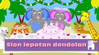 Slon lepotan Dondolan DonDolan  Minja Subota  Dečije pesme  Pesme za decu  Jaccoled C [upl. by Wanyen]