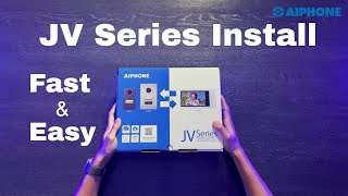 Aiphone JV Series Quick Installation Guide [upl. by Llibyc]