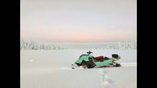 First ride on my new SkiDoo Freeride 146quot TurboR [upl. by Montagna]