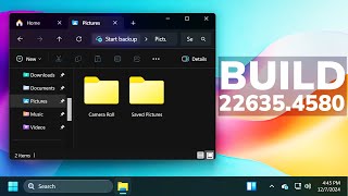 New Windows 11 Build 226354580  New System Tray Button New File Explorer Options and Fixes Beta [upl. by Ybab]