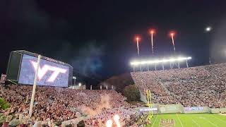 Enter Sandman Virginia Tech Vs Syracuse [upl. by Alleul]