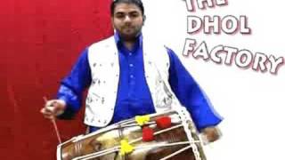 The Dhol Factory Dhol Bhangra Lesson 1  Chaal Feat Aman J [upl. by Hploda878]