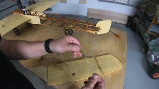 RC Bleriot XI  the Tail [upl. by Mosira]