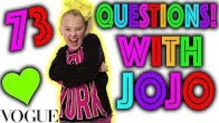 73 Questions with JoJo Siwa PARODY [upl. by Donalt]