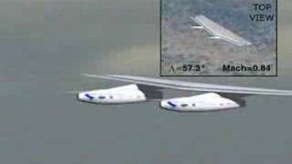 DARPA Oblique Flying Wing [upl. by Aday933]