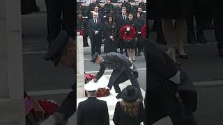 King Charles leads Remembrance Sunday Ceremony at the Cenotaph in London [upl. by Jessika557]