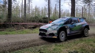 Speyside Stages Stage 2023 Stage 9 Gartly Moor 20230422 [upl. by Worthy379]