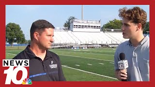 Touchdown 10 Interview with Brockports Head Coach Paul Carella [upl. by Courtund828]