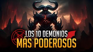 Los 10 Demonios MÁS PODEROSOS de la SAGA de DIABLO  Rankeados en orden de poder [upl. by Morey]