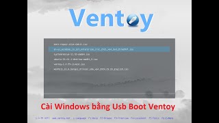 Cài Windows bằng usb boot Ventoy  cài win bằng ventoy  win 10  11 [upl. by Homans]