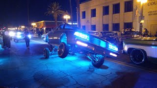 RIVERSIDE LOWRIDER CRUISE NIGHT MAIN STREET [upl. by Jabon]