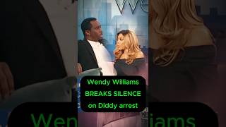 Wendy Williams breaks silence on Diddy arrest diddy DiddyArrest hollywood [upl. by Hsevahb]