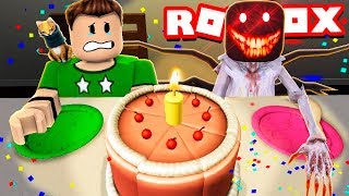 FELIZ CUMPLEAÑOS en Roblox   Roblox Camping parte 39 [upl. by Thurlough575]