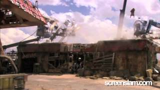 Terminator Salvation Behind The Scenes Broll Part 1  ScreenSlam [upl. by Nahshon]