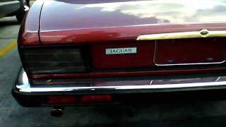 1989 Jaguar XJ6 Vanden Plas Start Up Quick Tour amp Rev With Exhaust View  73K [upl. by Eiuqnom]