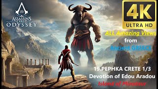 19 AMAZING UltraHD4k View Ancient Greece🤩 Devotion of Edou Aradou Pephka Crete 13 AC Odyssey [upl. by Esinej]