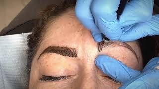 Microblading technique and tutorials for beginners Be a professional artist [upl. by Venola99]