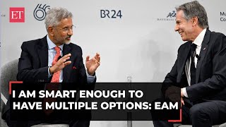 Jaishankar clears Indias stand on Russian oil amp BRICS I am smart enough to have multiple options [upl. by Mccullough749]