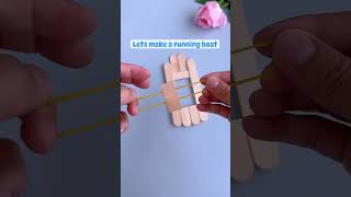 How to Make a Running Boat 🚤🛠️ [upl. by Nallaf]