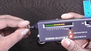 DIAMOND SELECTOR Presidium Gem Tester in HINDI [upl. by Burne]