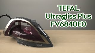 Розпаковка TEFAL Ultragliss Plus FV6840E0 [upl. by Laehpar]