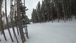 03282023  big sky flurries  gopro 8  GX010298 [upl. by Labannah]