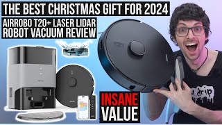 The Best Christmas Gift for 2024  AiRROBO T20 Laser LiDAR Robot Vacuum Review Incredible Value [upl. by Vaenfila]