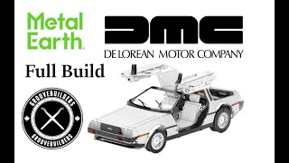 DeLorean  Metal Earth  Build with me [upl. by Ziagos]