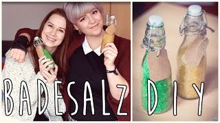 BADESALZ selber machen  DIY Geschenkidee  mit Anika Ahnungslos [upl. by Rumney757]