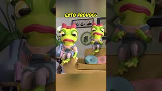 quotLa Rana que Hizo Reír a su Hija Emo para la Foto Perfecta 🐸📸quot youtubeshorts [upl. by Augustin]