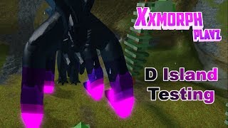 Violex Behemoth amp Violex Filius in The Blade Ninja Testing Game  Roblox D Island Testing [upl. by Erda]