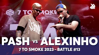 PASH 🇷🇺 vs Alexinho 🇫🇷  GRAND BEATBOX BATTLE 2023 7 TO SMOKE  Battle 13 [upl. by Elvina]