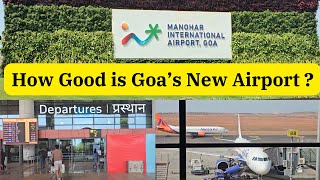 Goas New International Airport Review  Is it Worth  Mopa Airport Tour [upl. by Dorahs517]