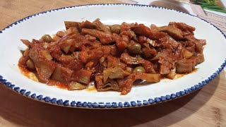 CAPONATA DI CARCIOFI [upl. by Wagstaff700]