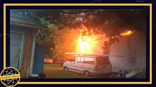 House on Fire May 28 2017 Williamstown WV [upl. by Gilmer]