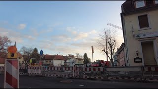 2024 01 25  Wiesloch ein Sommeralbtraum Teil 6  Baustelle Ringstrasse [upl. by Flieger320]