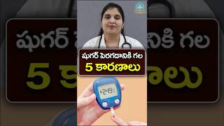 5 Causes of Blood Sugar Spikes in Telugu  Dr Deepthi Kareti [upl. by Tory]