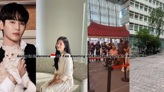 Kim Soo Hyun And Kim Ji Won Have Been Make Flower Bouquet 💐 Going In Indonesia🇮🇩 For Fan Meeting [upl. by Catlee267]